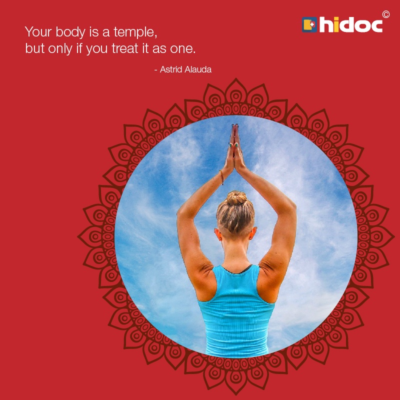 Health Tip - Your body is a temple, but only if you treat it as one