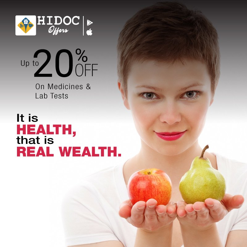 Health Tip - It is health, that is real wealth 