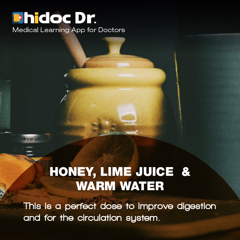Health Tip - This is a perfect dose to improve digestion and for the circulation system.
